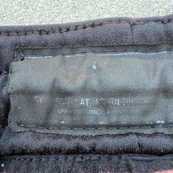 Vintage Abercrombie & Fitch Y2K Black Fleece Joggers Men's Small Drawstring - Picture 7 of 10